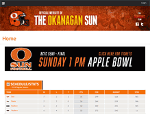 Tablet Screenshot of okanagansun.ca